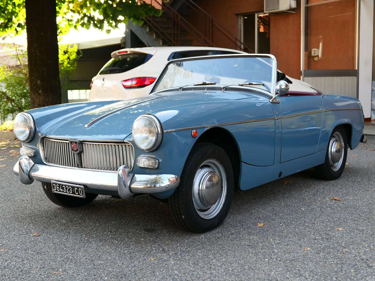 MG Midget 1098cc - freno disco - MOTORE ORIGINALE -