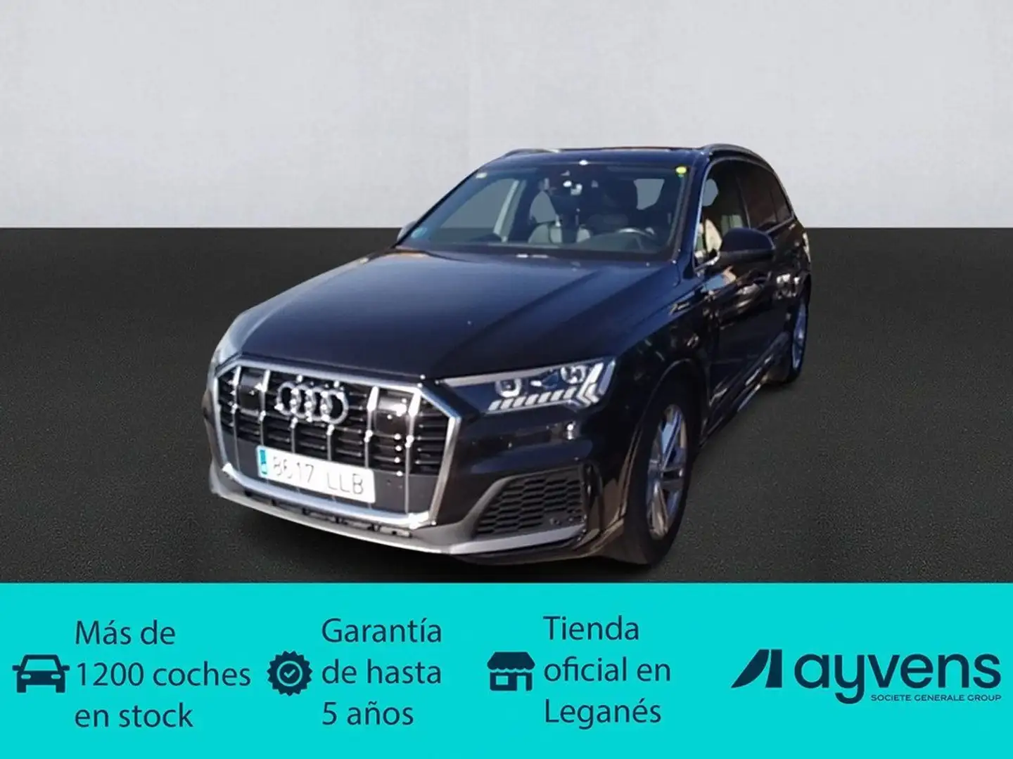Audi Q7 50 TDI S line quattro Negro - 1