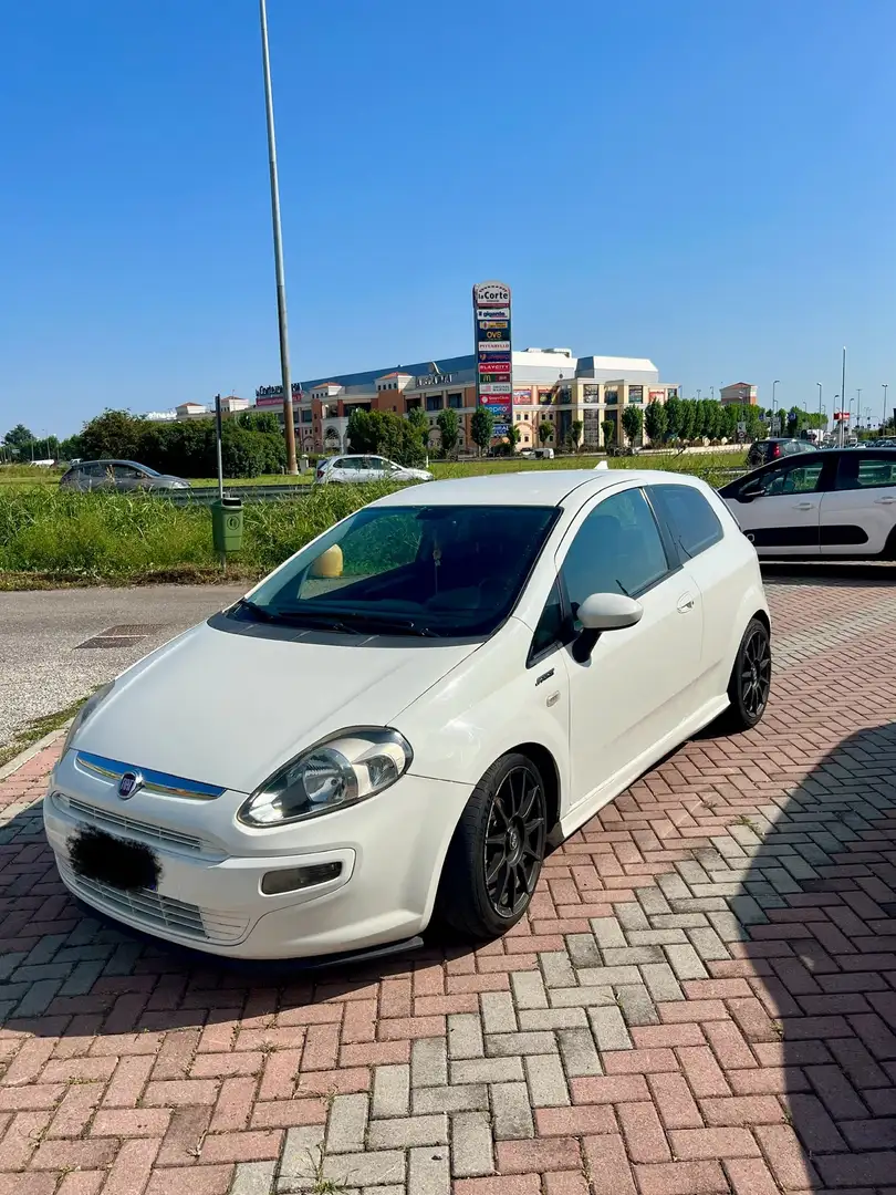 Fiat Punto Evo 3p 1.3 mjt neopatentati Bianco - 2