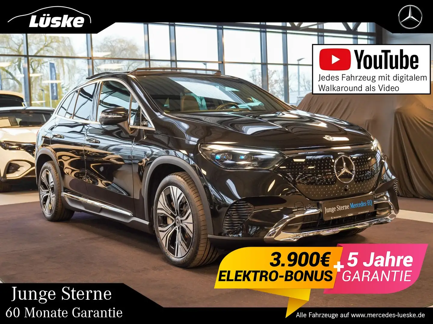 Mercedes-Benz EQE SUV EQE SUV 350+ Electric Art Burmester 360° DISTRO Schwarz - 1