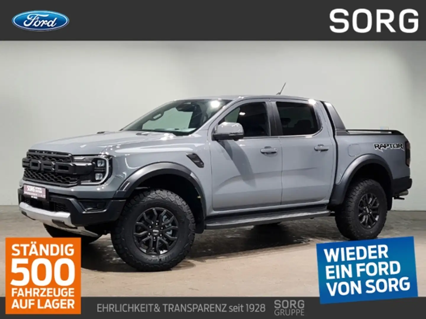 Ford Ranger Raptor Doppelkabine e-4WD*-27%* Grau - 1