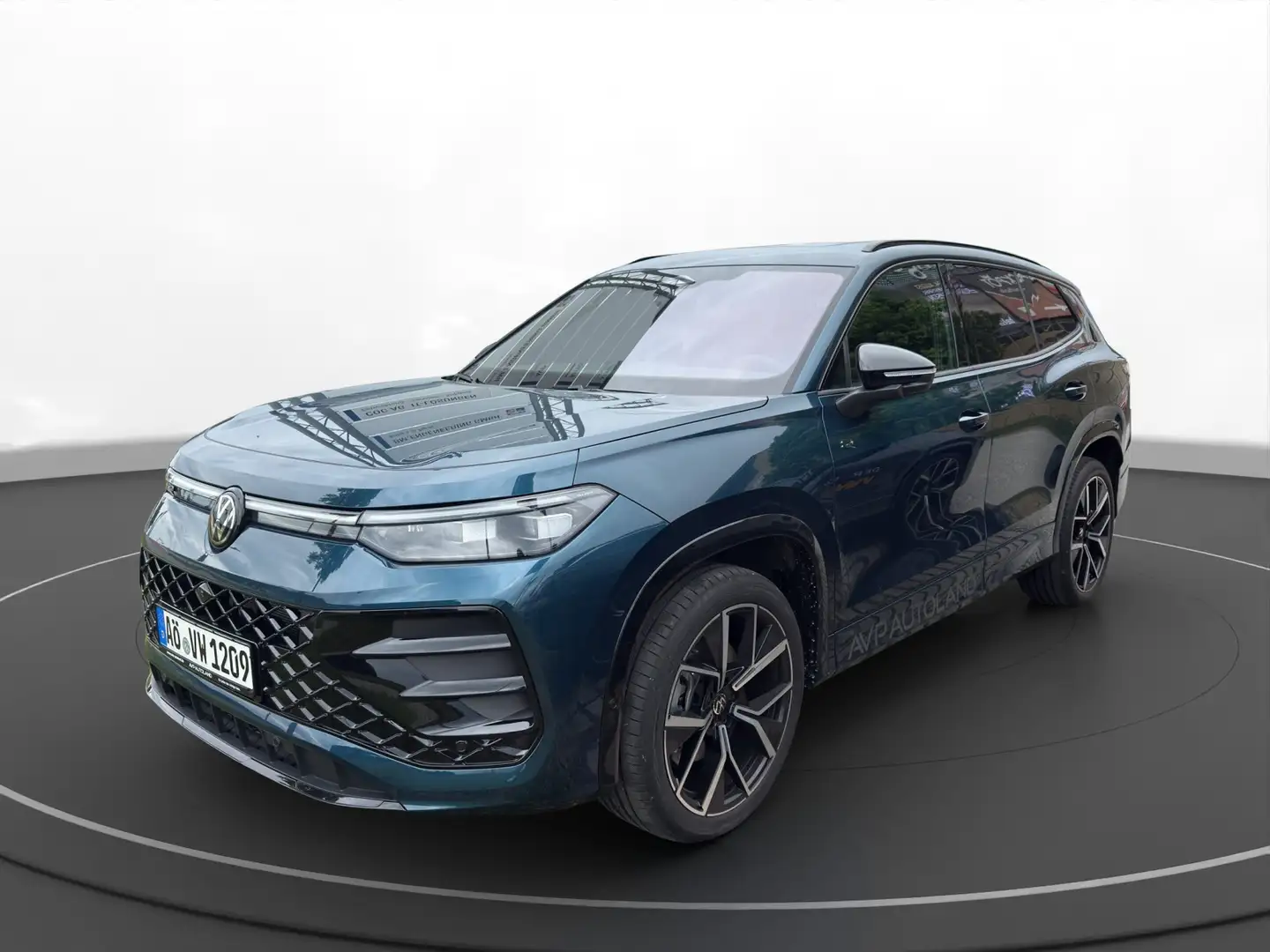 Volkswagen Tayron 2.0 TDI DSG 4MOTION R-Line | STANDH. | Bleu - 2