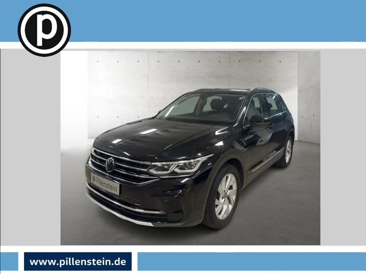 Volkswagen Tiguan ELEGANCE 1.5 TSI DSG AHK LED-MATRIX PDC SHZ Schwarz - 1