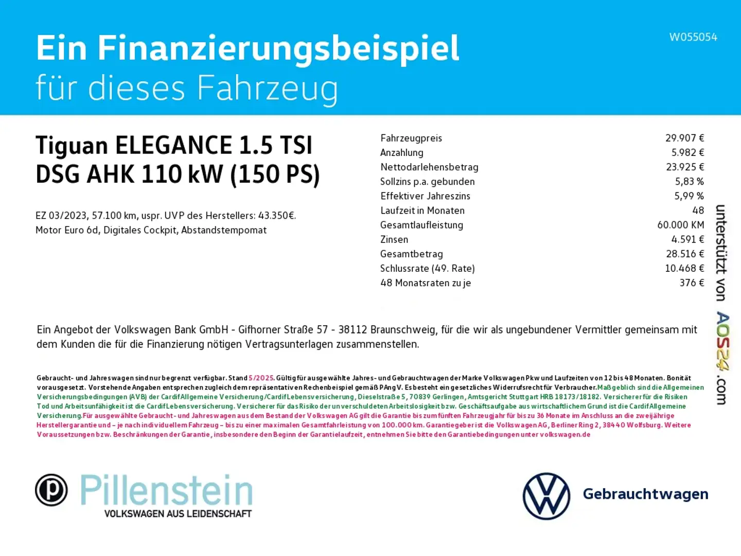 Volkswagen Tiguan ELEGANCE 1.5 TSI DSG AHK LED-MATRIX PDC SHZ Schwarz - 2