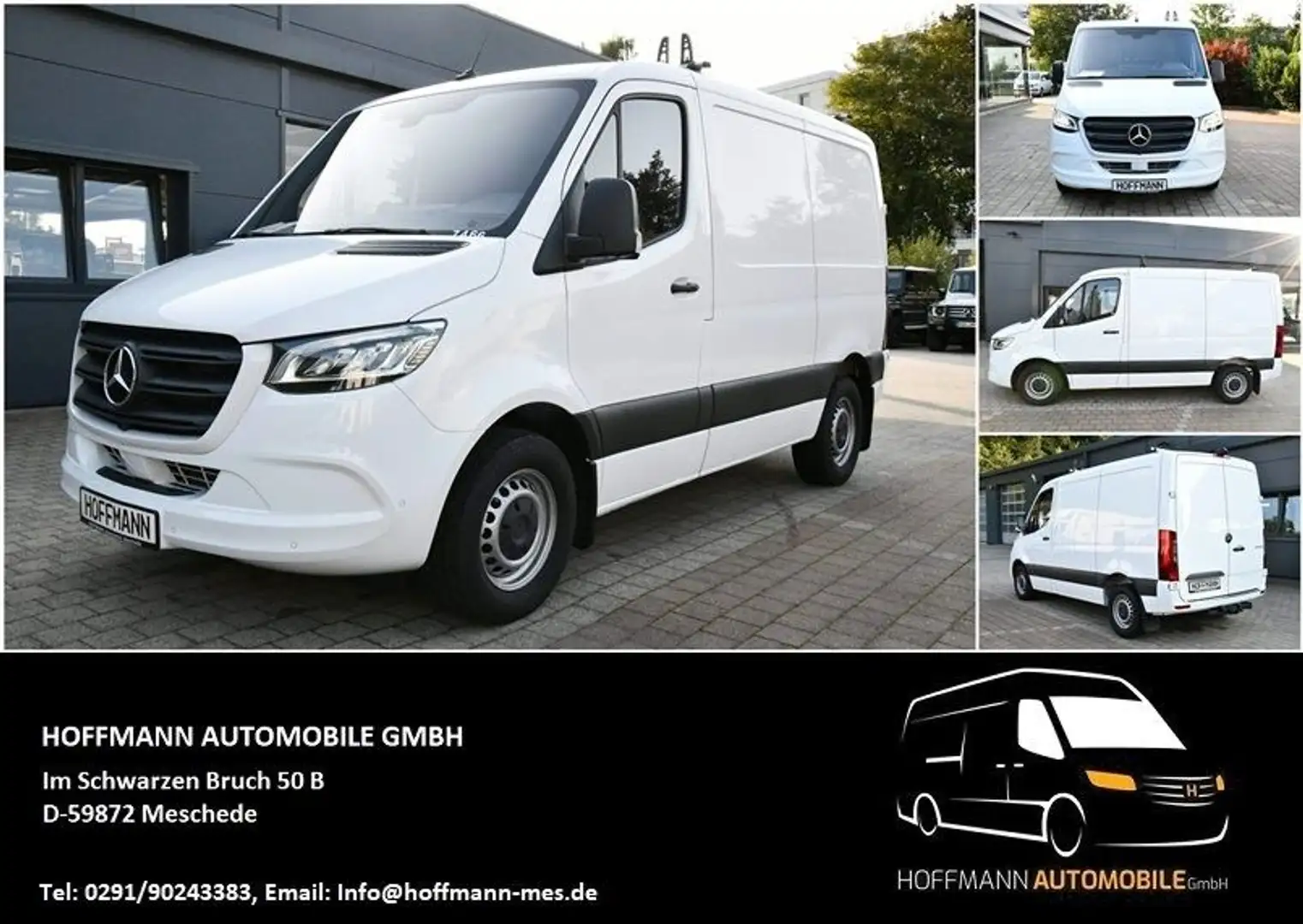 Mercedes-Benz Sprinter Kasten 317 CDI L1H1 Autom. LED RWD Weiß - 1