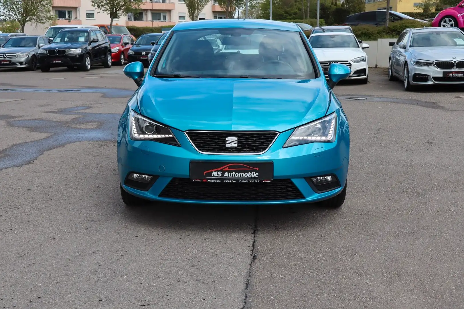 SEAT Ibiza 1.6 TDI CR Style Salsa Xenon_Navi_Sitzhz Blu/Azzurro - 2