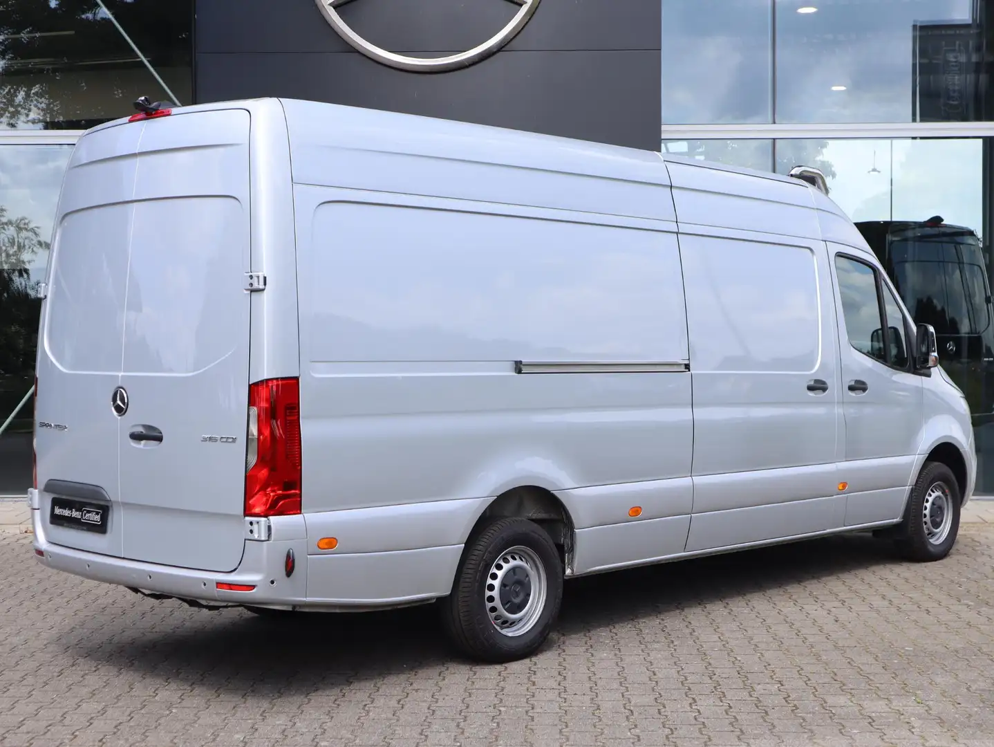 Mercedes-Benz Sprinter 316 CDI L3 AUT. BETIMMERING Zilver - 2