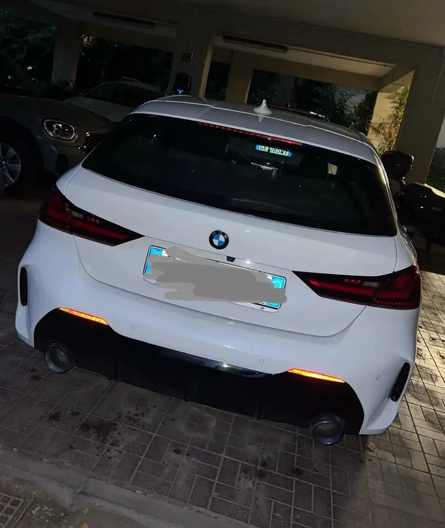 BMW 118 118i Msport 5p auto Bianco - 2