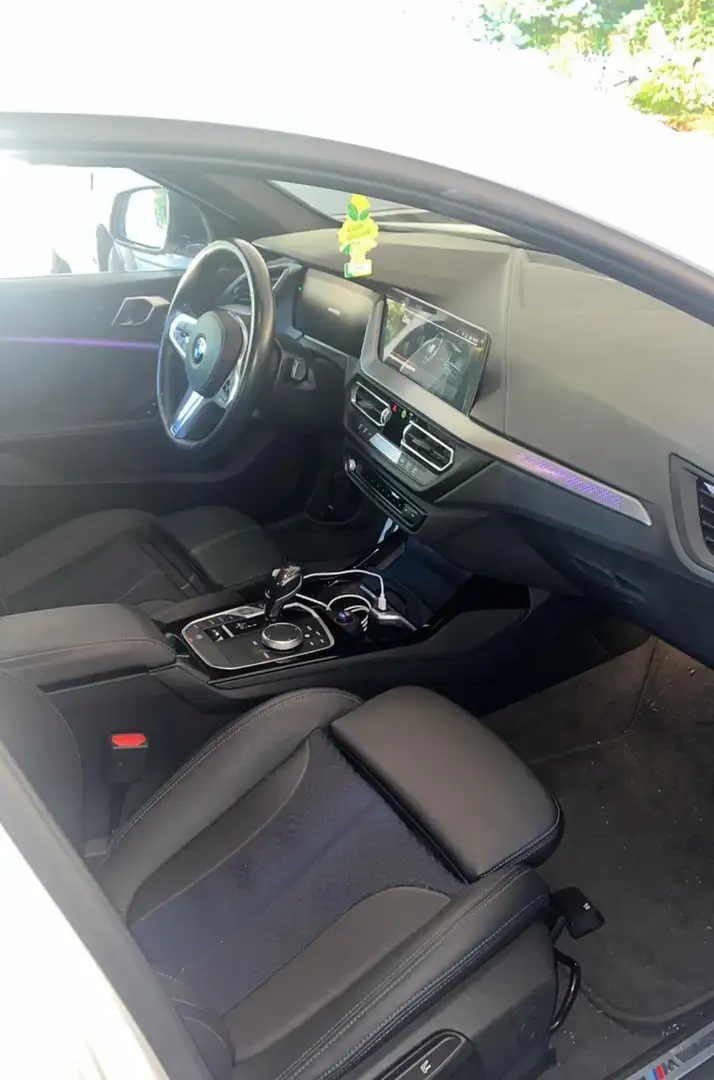 BMW 118 118i Msport 5p auto Bianco - 1