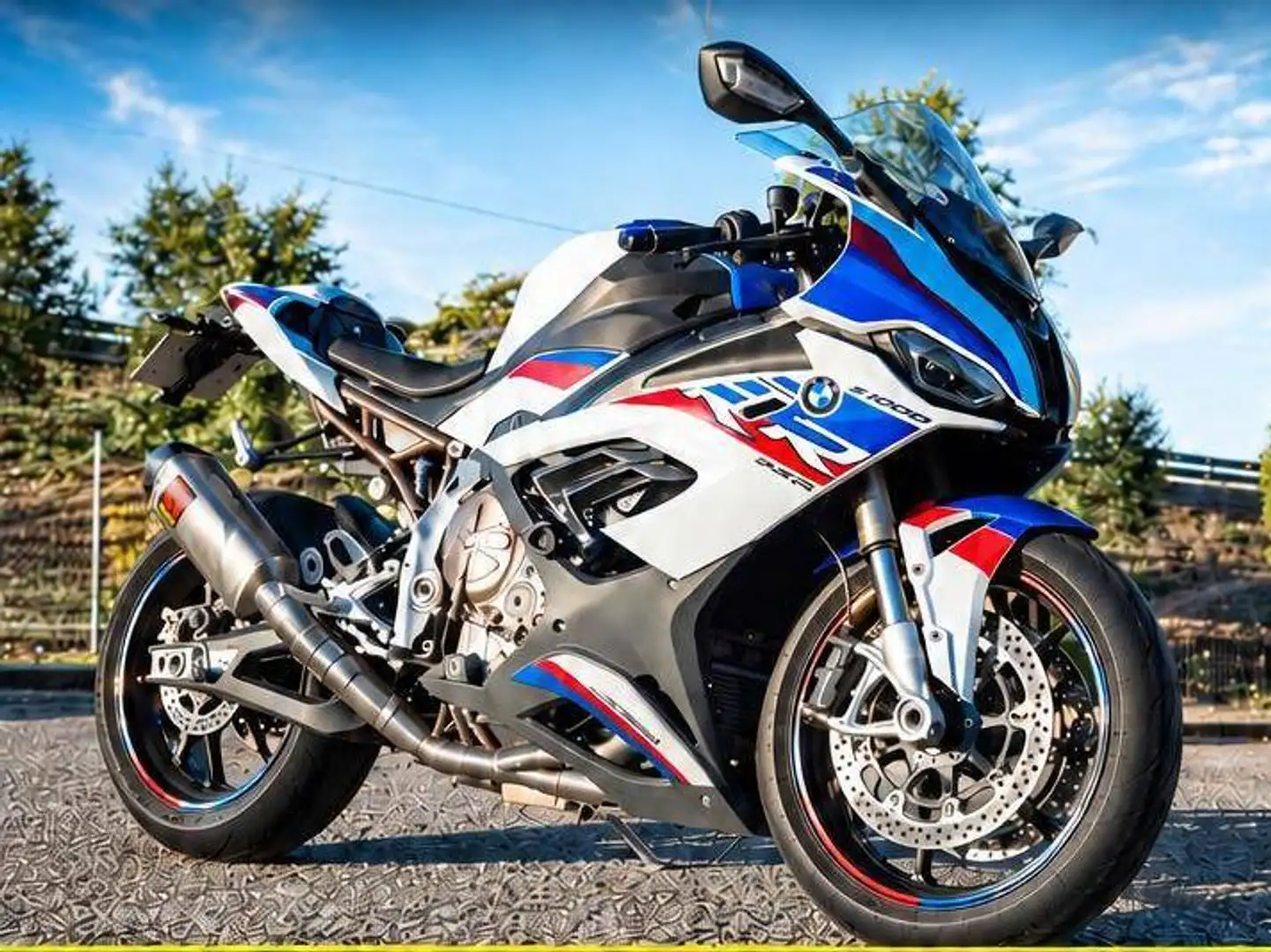 BMW S 1000 RR PAQUETE M Azul - 2