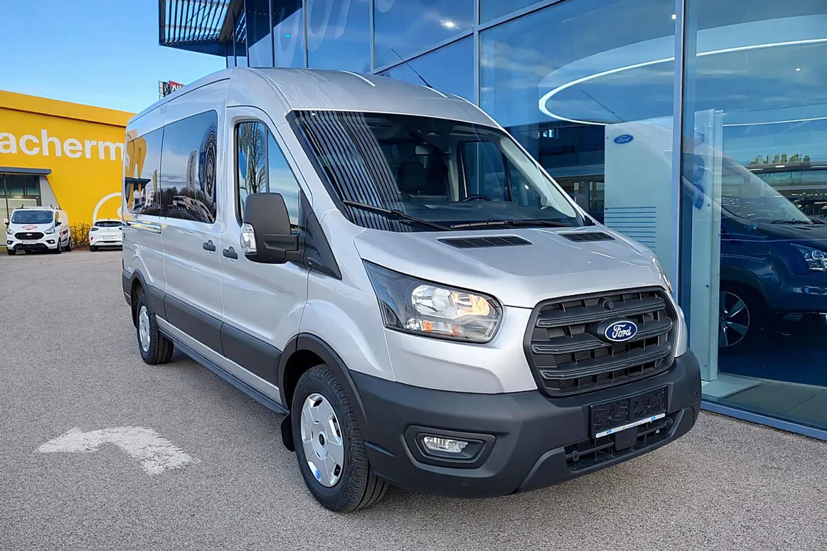 Ford Transit Kombi Trend 350L3 150PS A8 FWD Silber - 1