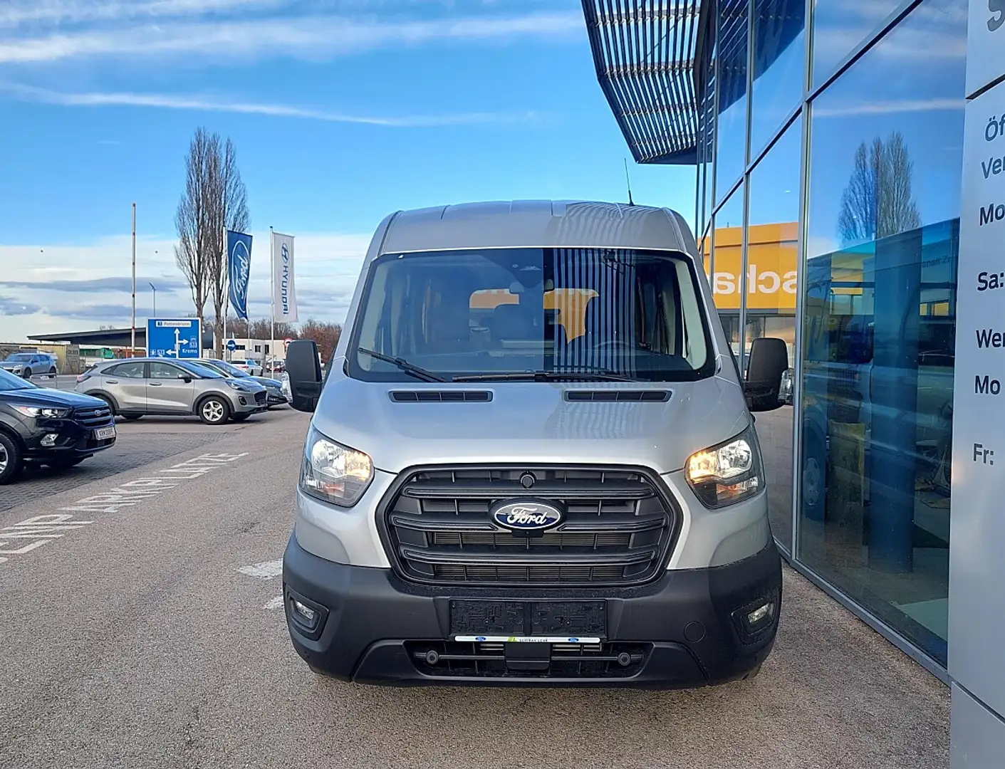 Ford Transit Kombi Trend 350L3 150PS A8 FWD Silber - 2