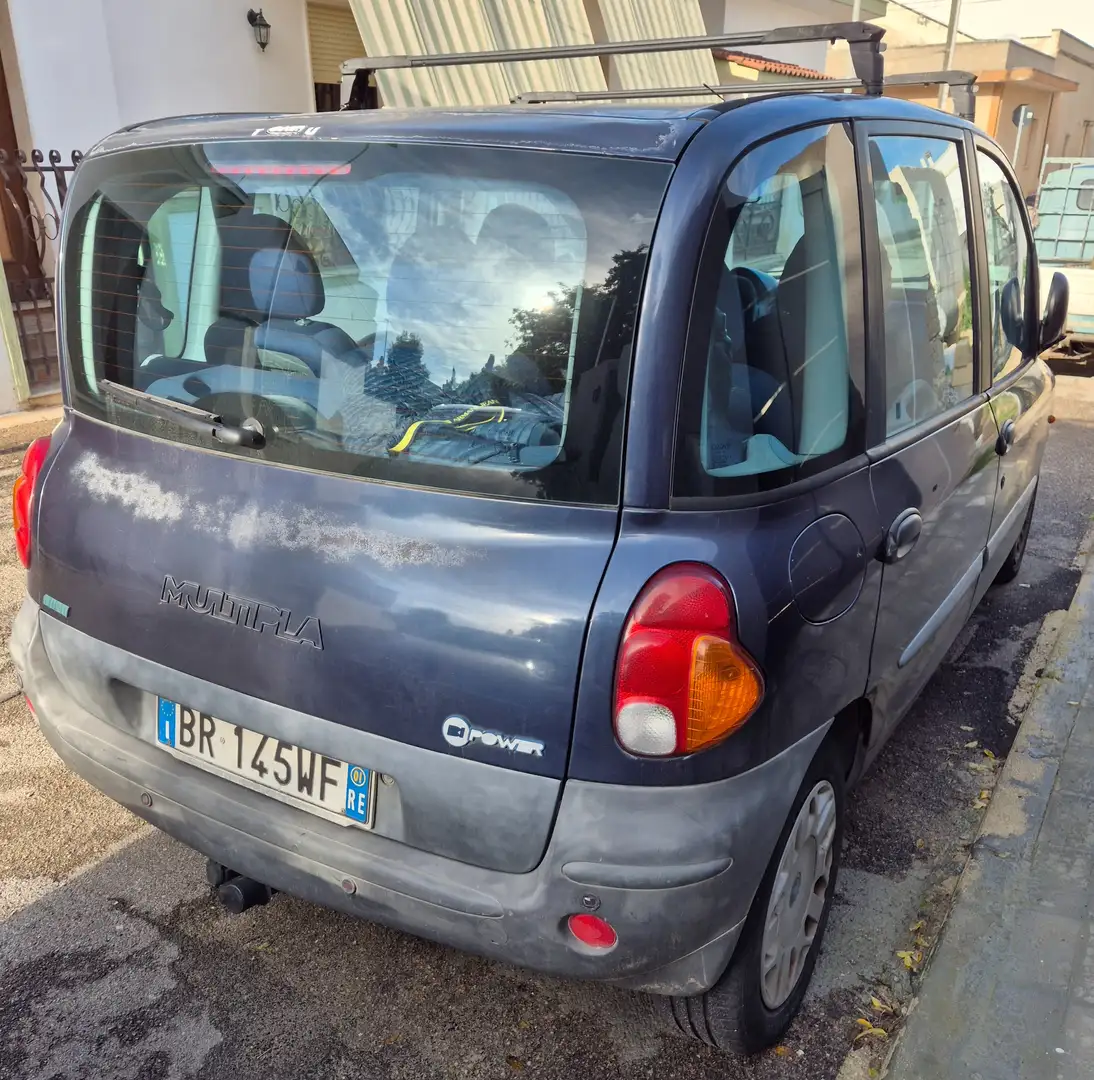 Fiat Multipla Multipla I 1998 1.6 16v SX bipower 100cv Modrá - 2