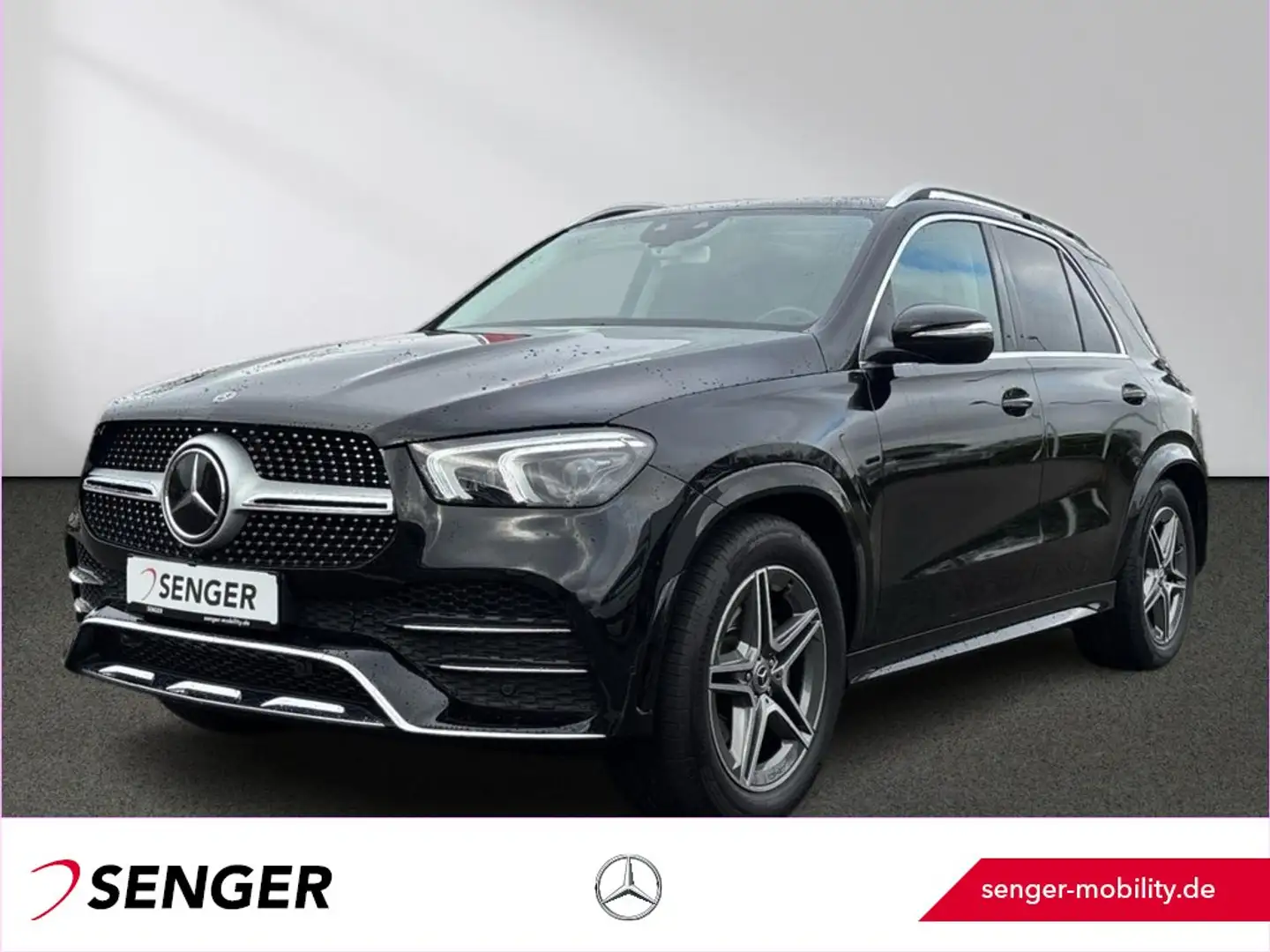 Mercedes-Benz GLE 350 d 4M AMG Multibeam Airmatic Panorama AHK Negro - 1