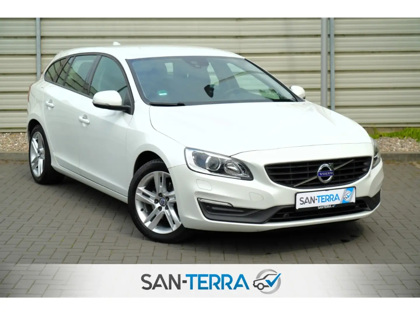 Volvo V60 KOMBI LINJE BUSINESS D4 MULTI-LENKRAD*KLIMA*PDC*ZV Blanco - 1