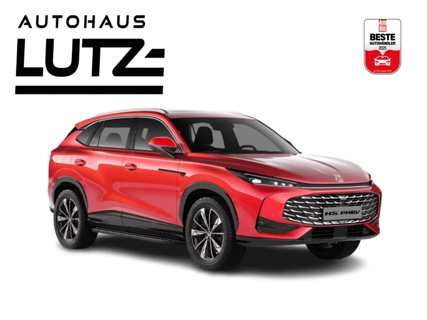 MG HS PHEV LUXURY *Farbe wählbar* Rot - 1