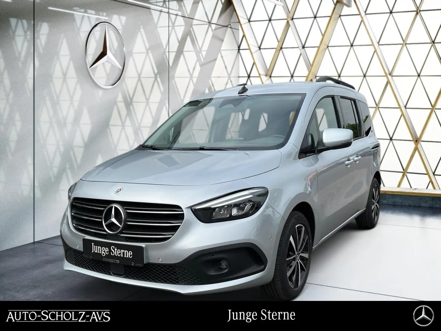 Mercedes-Benz T-Class T 180 d PROGRESSIVE Standard AHK*Kam*LenkHzg*LED Ezüst - 1