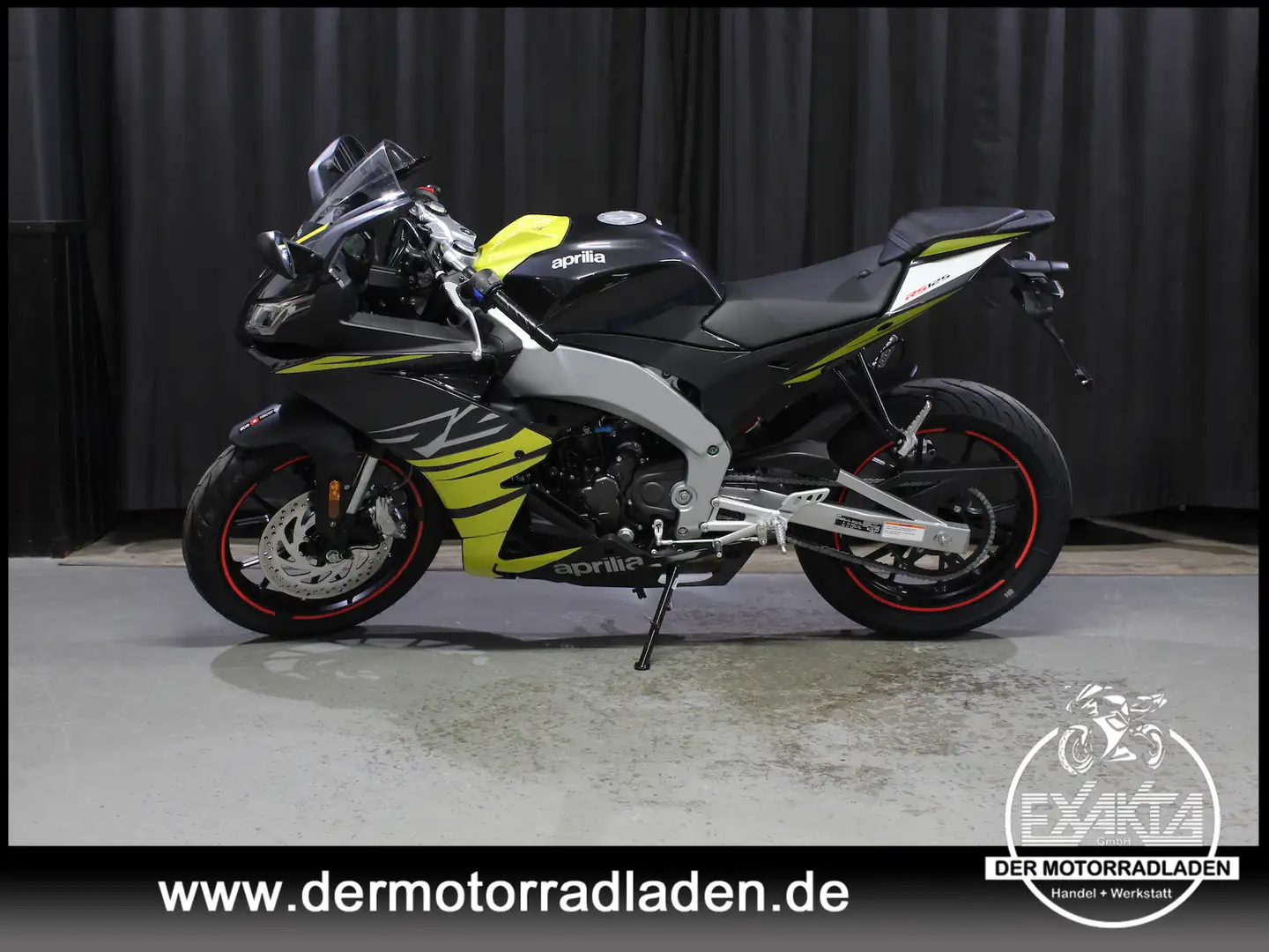 Aprilia RS 125 RS 125 E5+ CYANIDE YELLOW Noir - 2