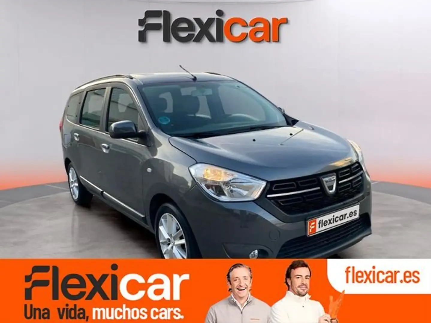 Dacia Lodgy 1.2 TCE Laureate 7pl. Gris - 1