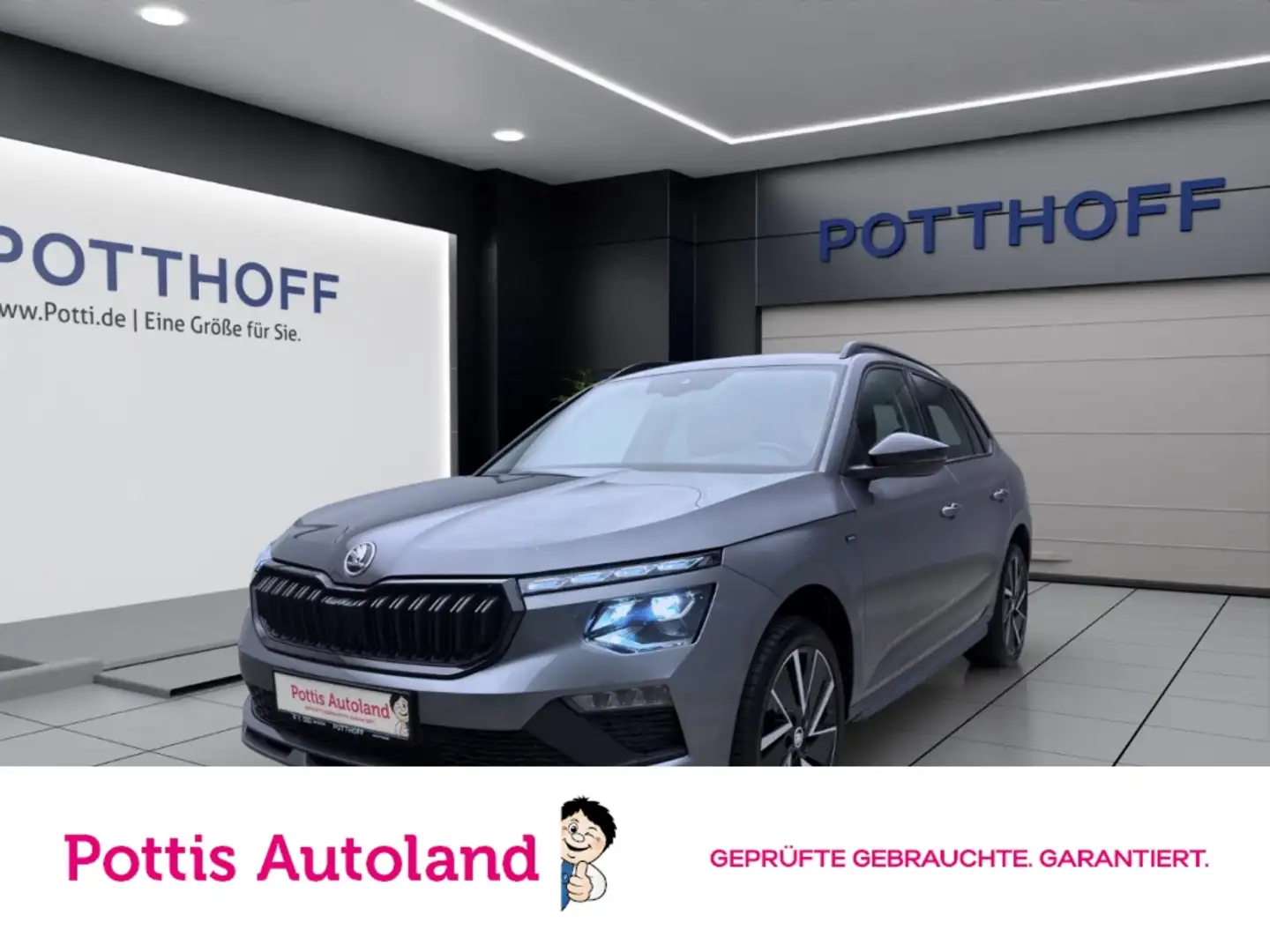 Skoda Kamiq 1.5 TSI DSG DRIVE AHK MATRIX NAVI KAMERA Grau - 1