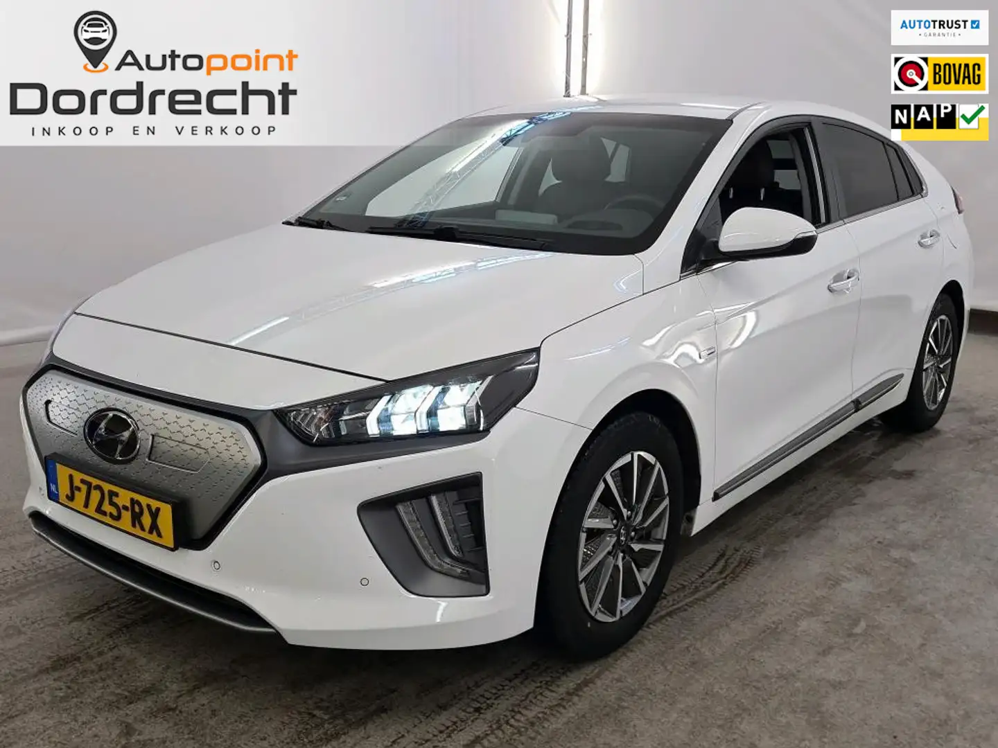 Hyundai IONIQ Premium EV 38 kWh SOH 100% Blanc - 1