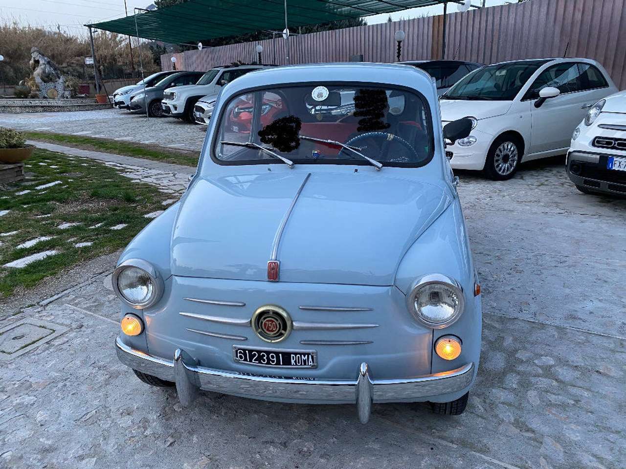Fiat Seicento 600D 750 sportelli controvento