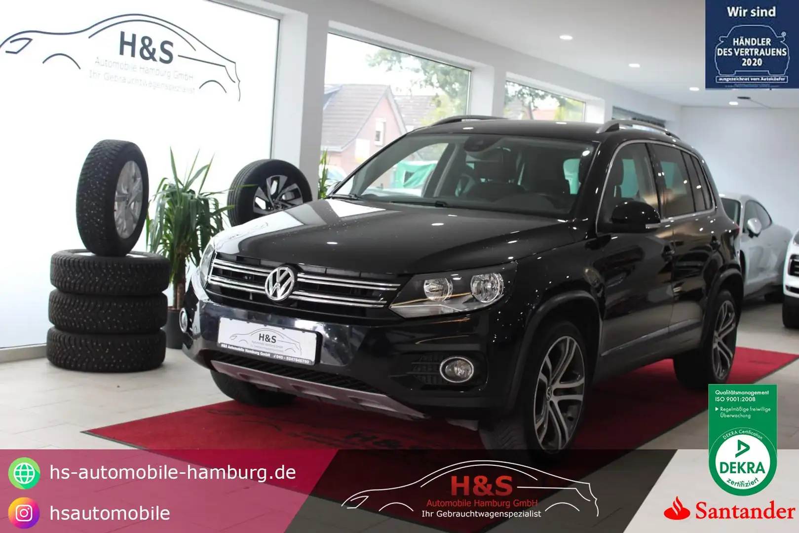 Volkswagen Tiguan Track & Style 4Motion*AHK*Sitzheizung*PDC Schwarz - 1