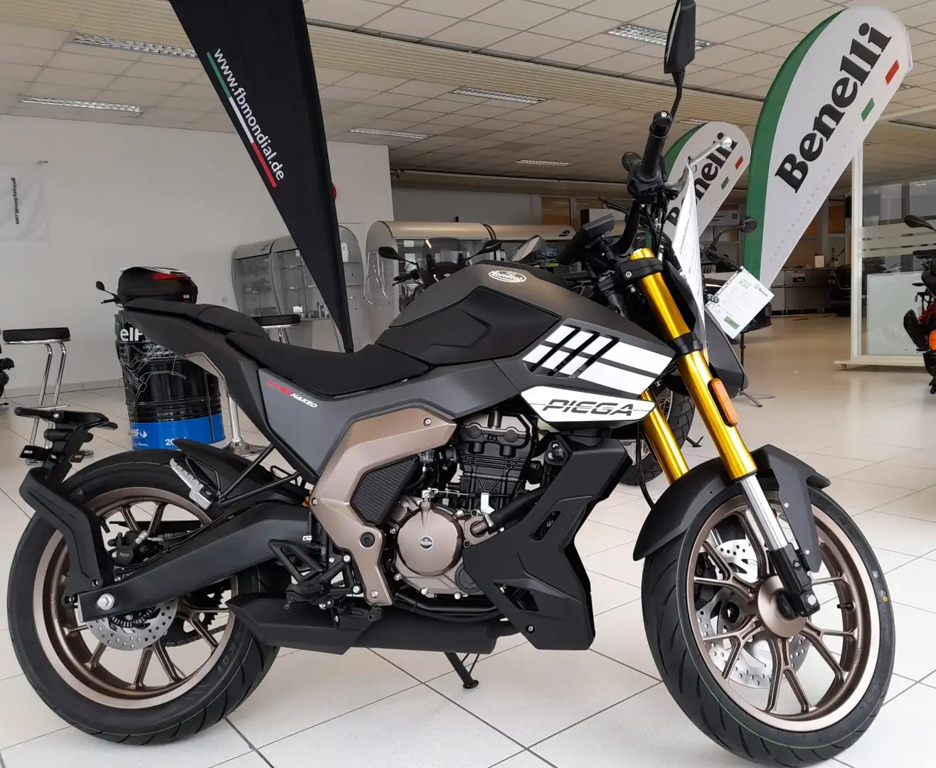 Mondial Piega 125i ABS Czarny - 1