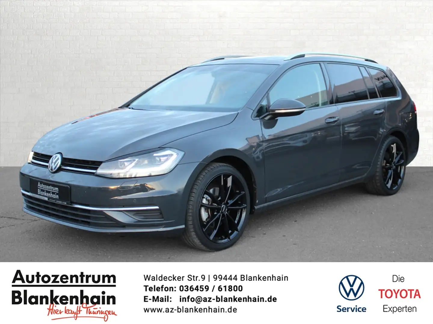 Volkswagen Golf Variant VII 1,5 TSI DSG LED*ACC*Navi*PanoD. Grau - 1