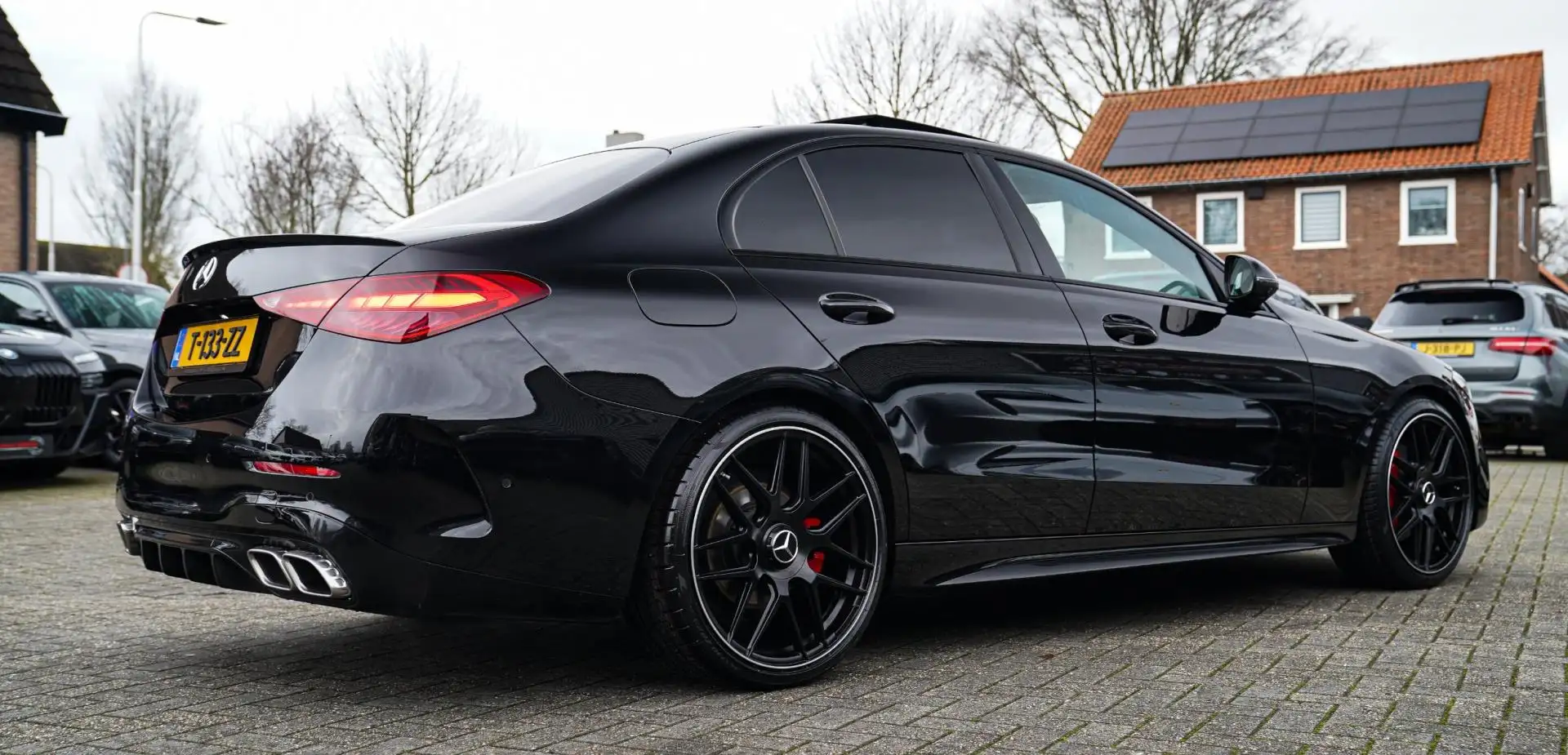 Mercedes-Benz C 300 AMG Line | Panorama | Memory | Sfeerverlichting PL Schwarz - 2