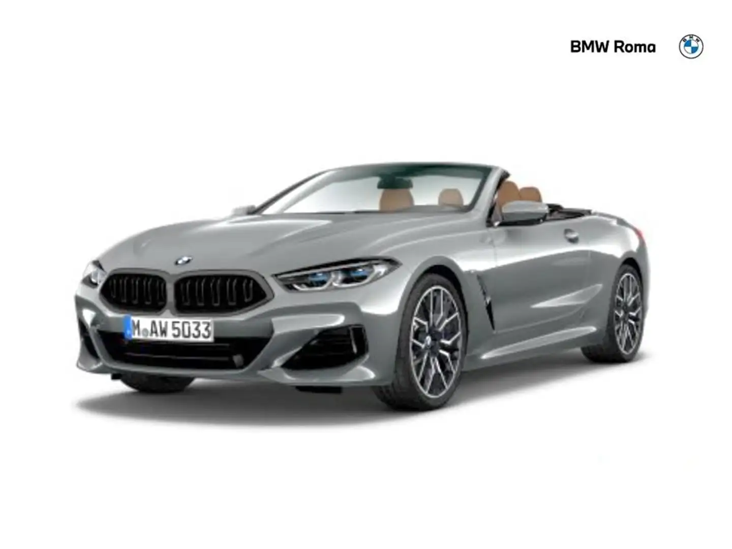 BMW 840 d Cabrio mhev 48V xdrive auto Gris - 1
