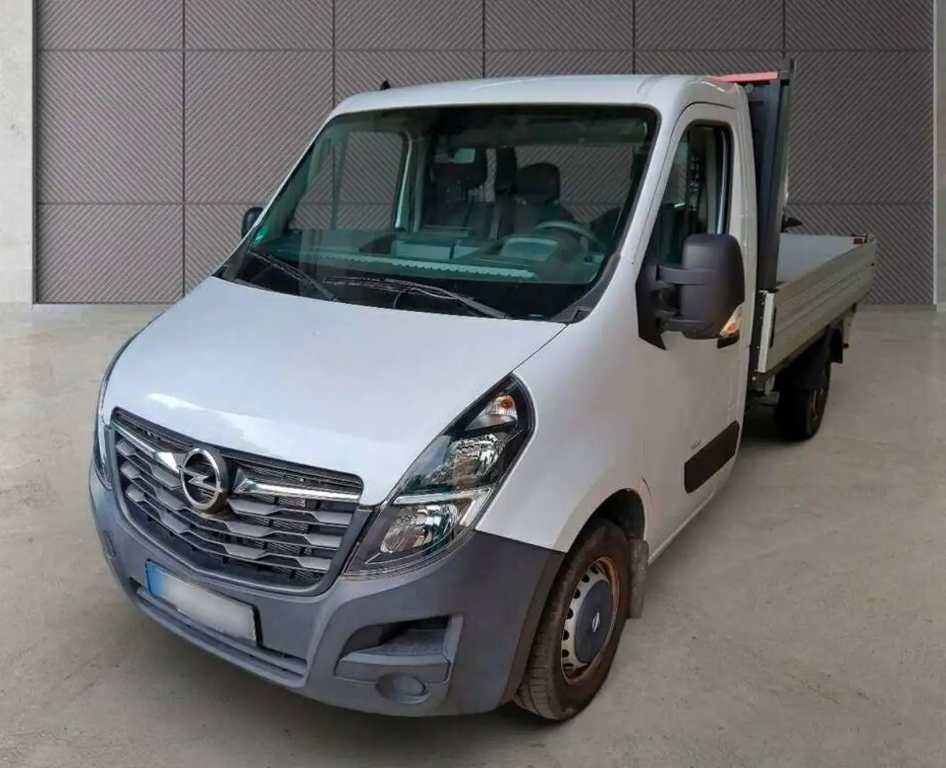 Opel Movano B Pritsche L2H1 3,5t *AHK*Klima*1.Hd*MwSt Weiß - 1