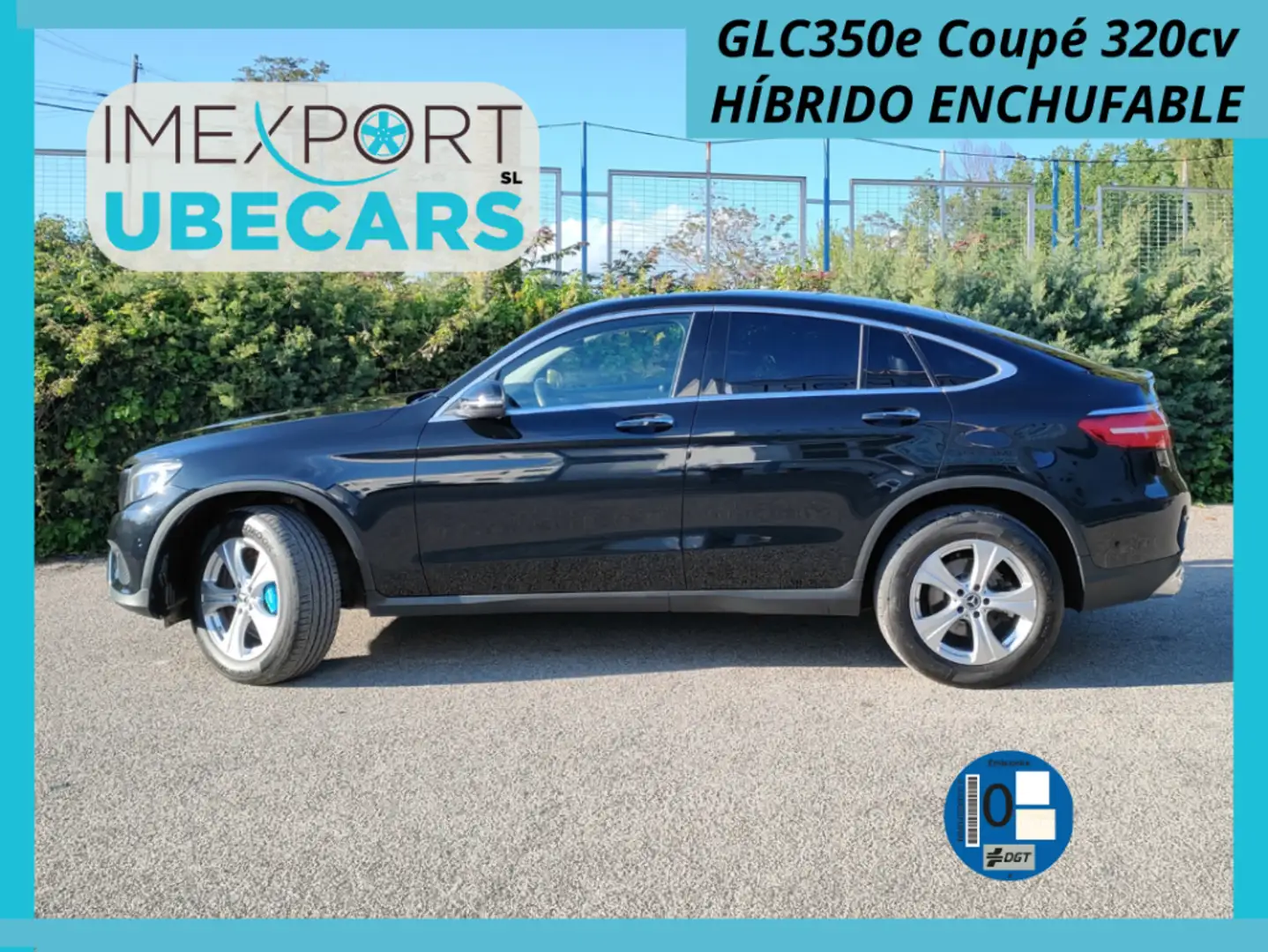 Mercedes-Benz GLC 350 Coupé e 4Matic Noir - 1