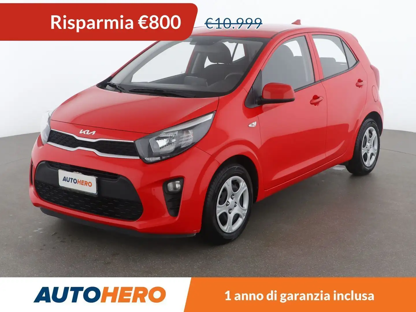 Kia Picanto 1.0 Urban Rosso - 1