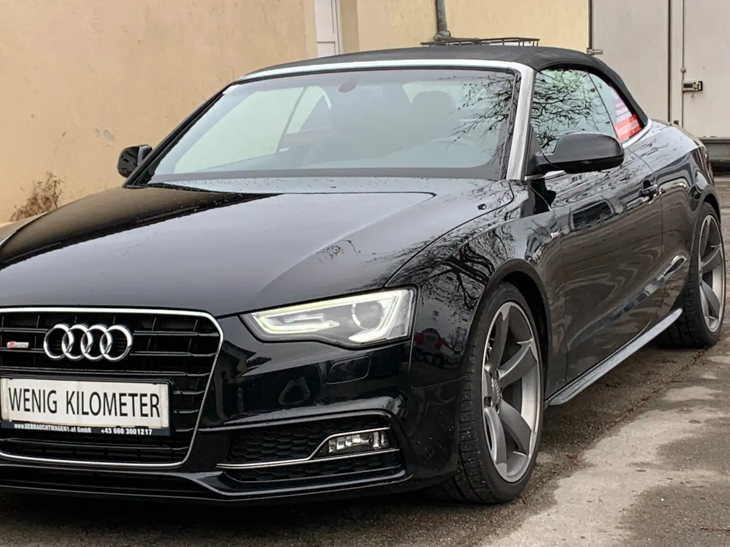 Audi A5 TFSI S-Line Cabrio, Liebhaberzustand, TOP gepflegt Noir - 2