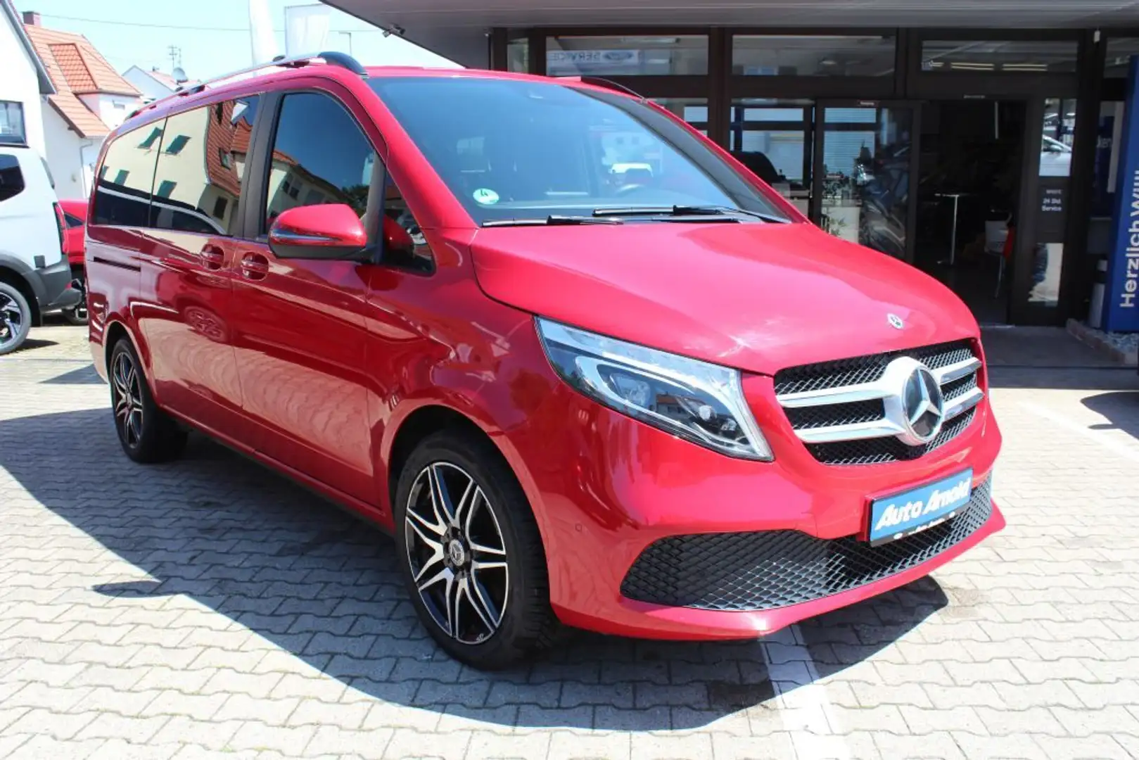 Mercedes-Benz V 250 d lang 4Matic 9G-TRONIC Edition Rouge - 1