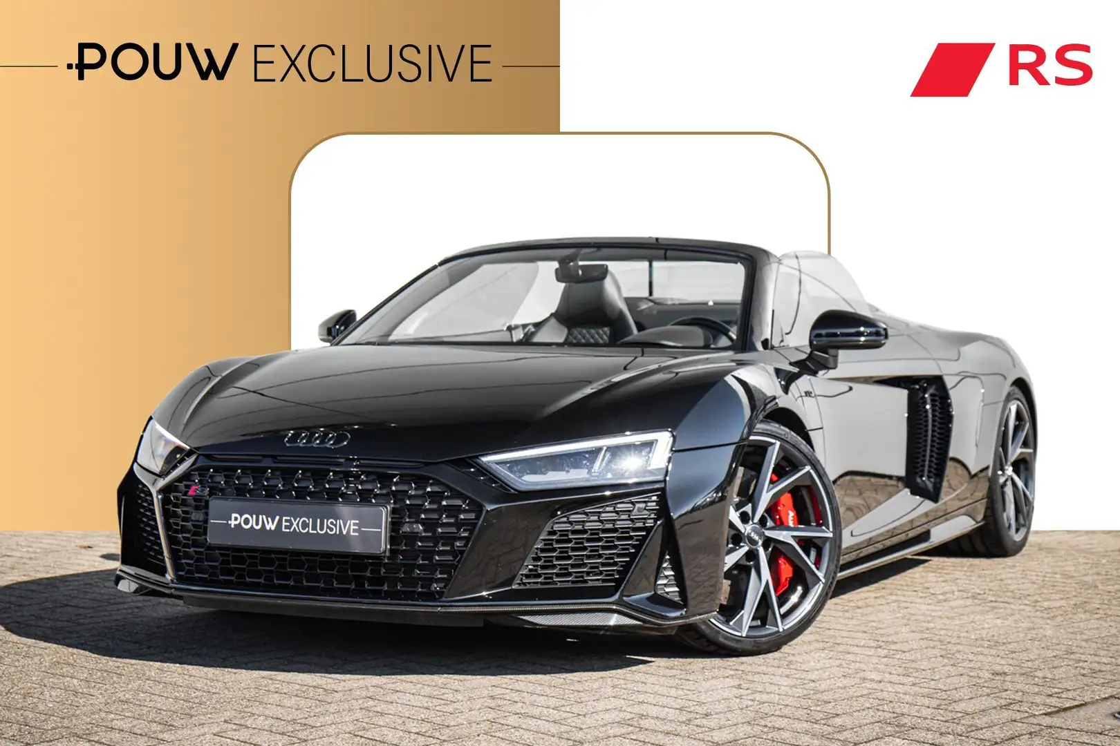Audi R8 Spyder 5.2 620pk Performance quattro | V10 | B&O | Negro - 1