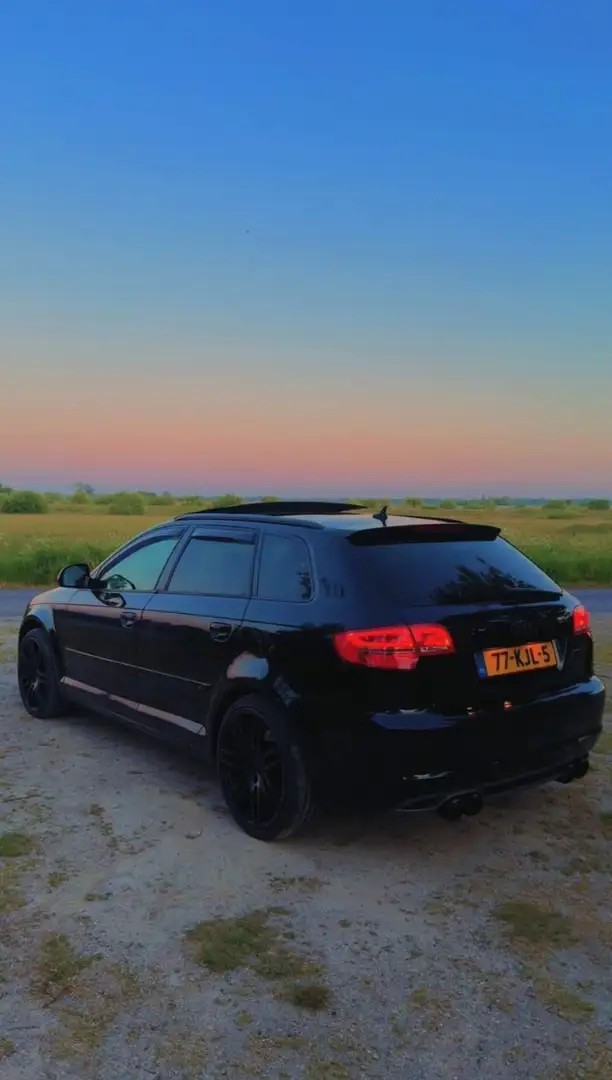 Audi A3 2.0 TFSI q. Ambition Zwart - 1
