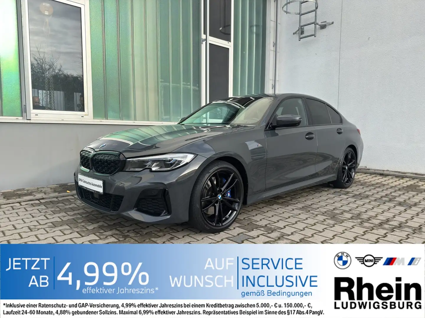 BMW 340 Mi xDrive Limousine Grau - 1