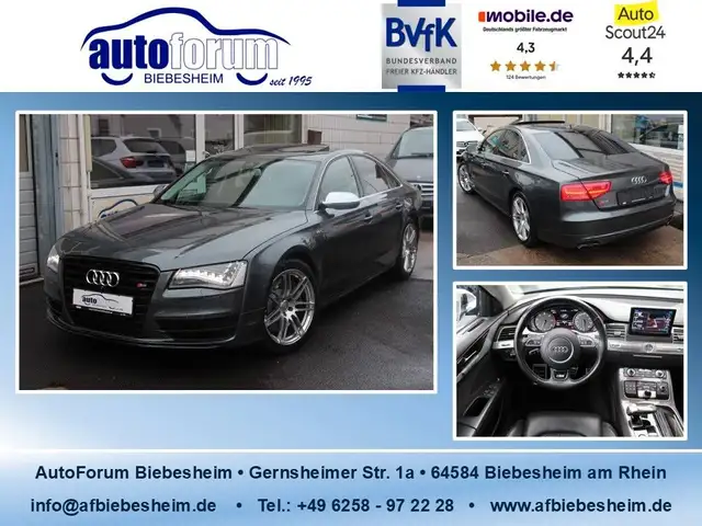 Audi S8 4.0 V8 TFSI quattro LED*Massage*Schiebedach