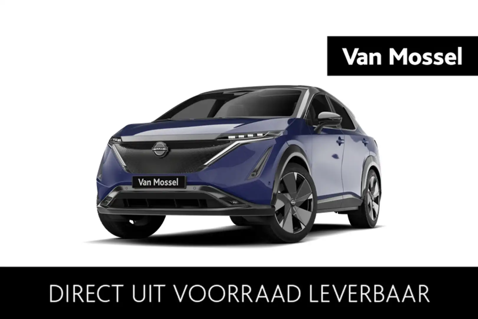 Nissan Ariya 87kWh Batterij 242 1AT Evolve + 20'' lichtmetalen Bleu - 1