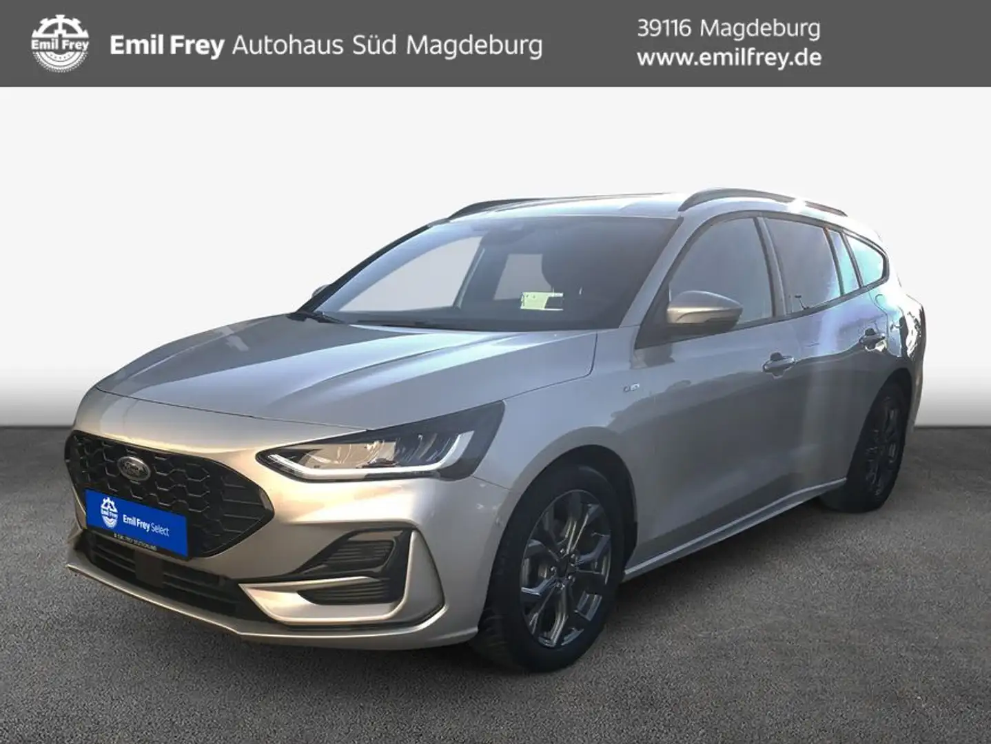Ford Focus Turnier 1.0 EcoBoost Hybrid ST-LINE X Silber - 1