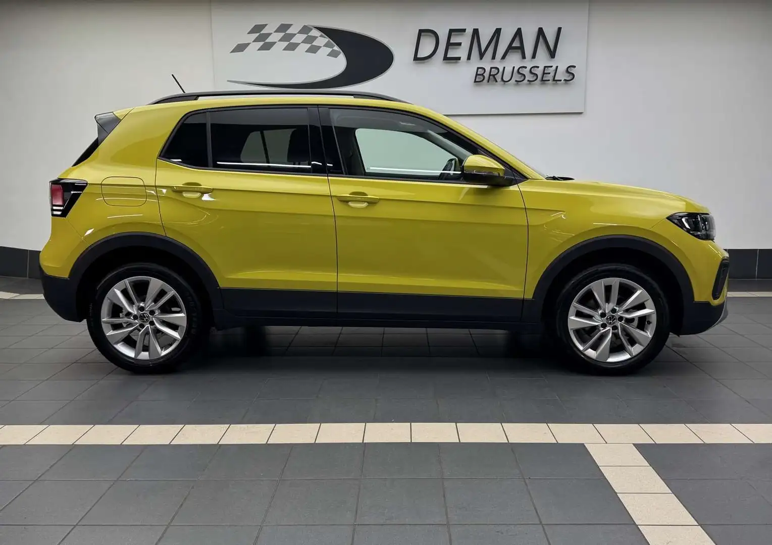 Volkswagen T-Cross T-Cross 1.0 TSI United OPF DSG Jaune - 2