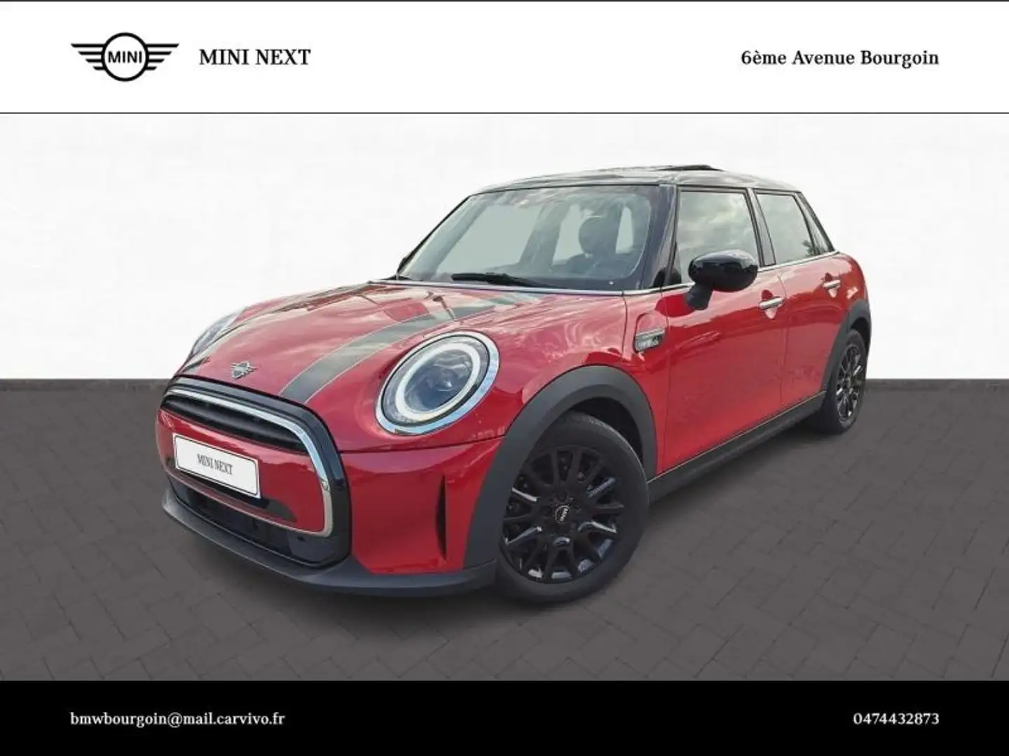 MINI Cooper E Cooper 136ch Edition Camden BVA7 Rot - 1