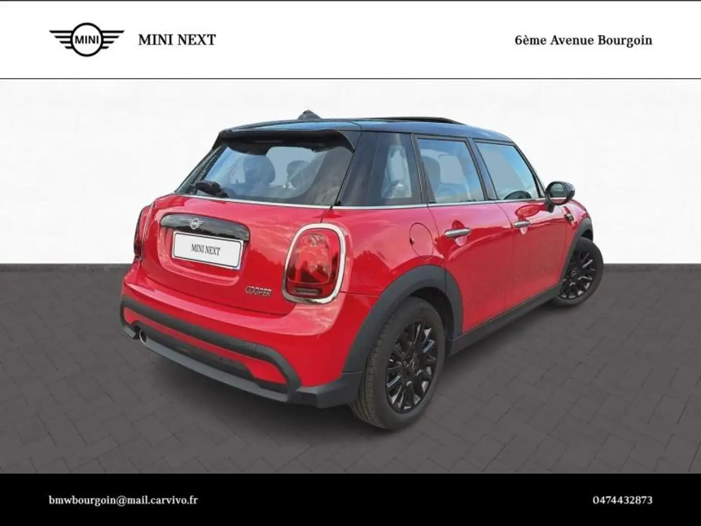 MINI Cooper E Cooper 136ch Edition Camden BVA7 Rot - 2