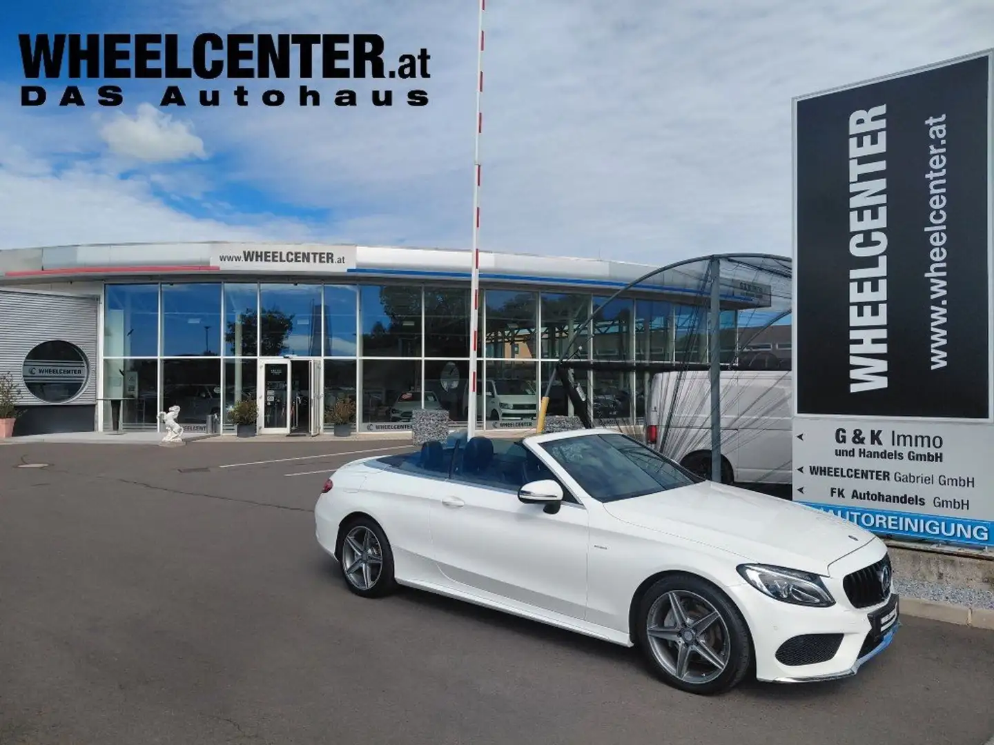 Mercedes-Benz C 220 C-Klasse C 220 d Cabrio * AMG LINE Weiß - 1