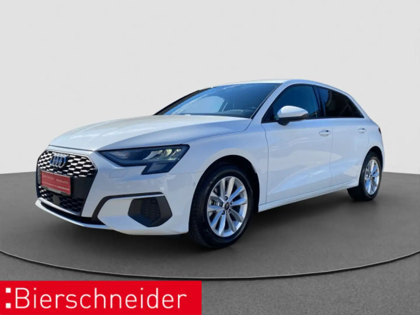 Audi A3 30 TFSI AHK NAVI PDC SHZ VC Blanc - 2