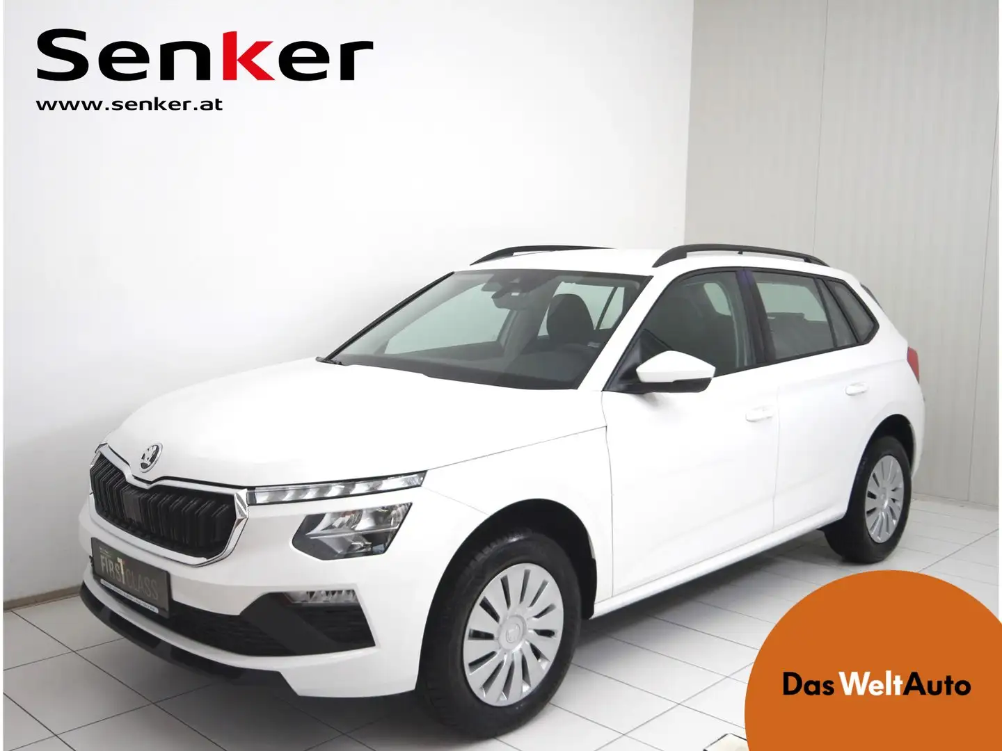 Skoda Kamiq Essence TSI Blanc - 1