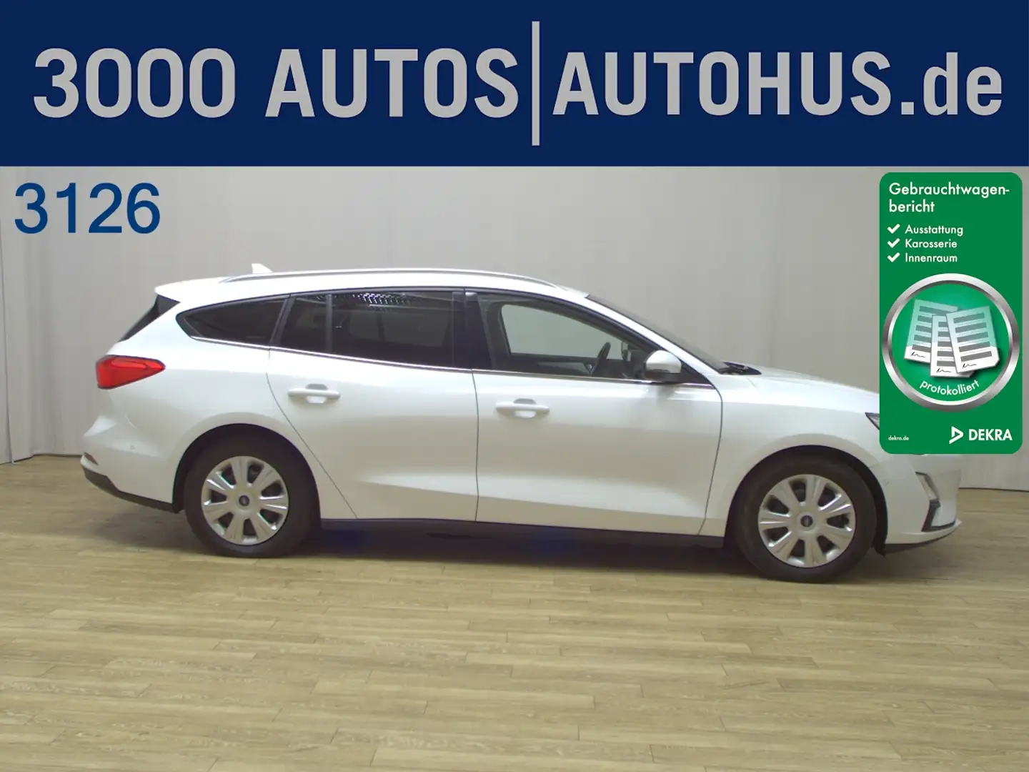 Ford Focus Turnier 2.0 EcoBlue Cool & Connect ACC Weiß - 1
