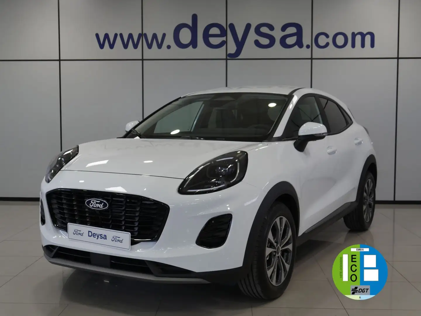 Ford Puma 1.0 EcoBoost MHEV Titanium 125 Blanco - 1